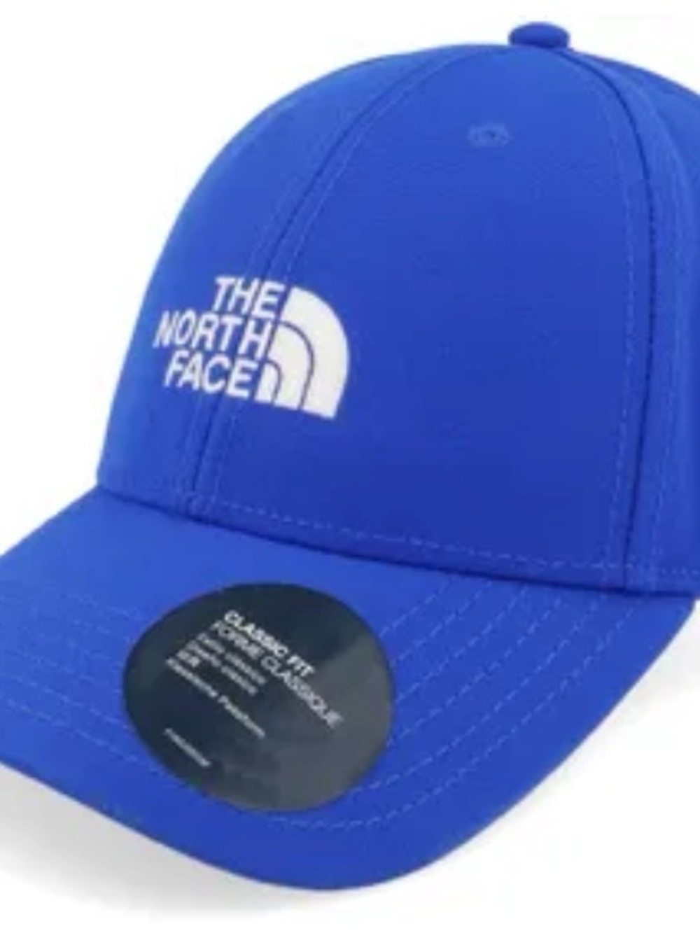 The North Face Blue Baseball Cap with White Logo